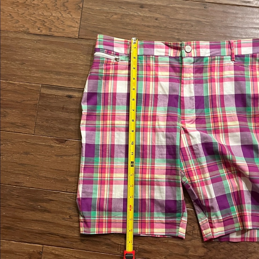 Lauren Ralph Lauren Active Plaid Bermuda Golf Shorts Size 12 - Picture 7 of 8